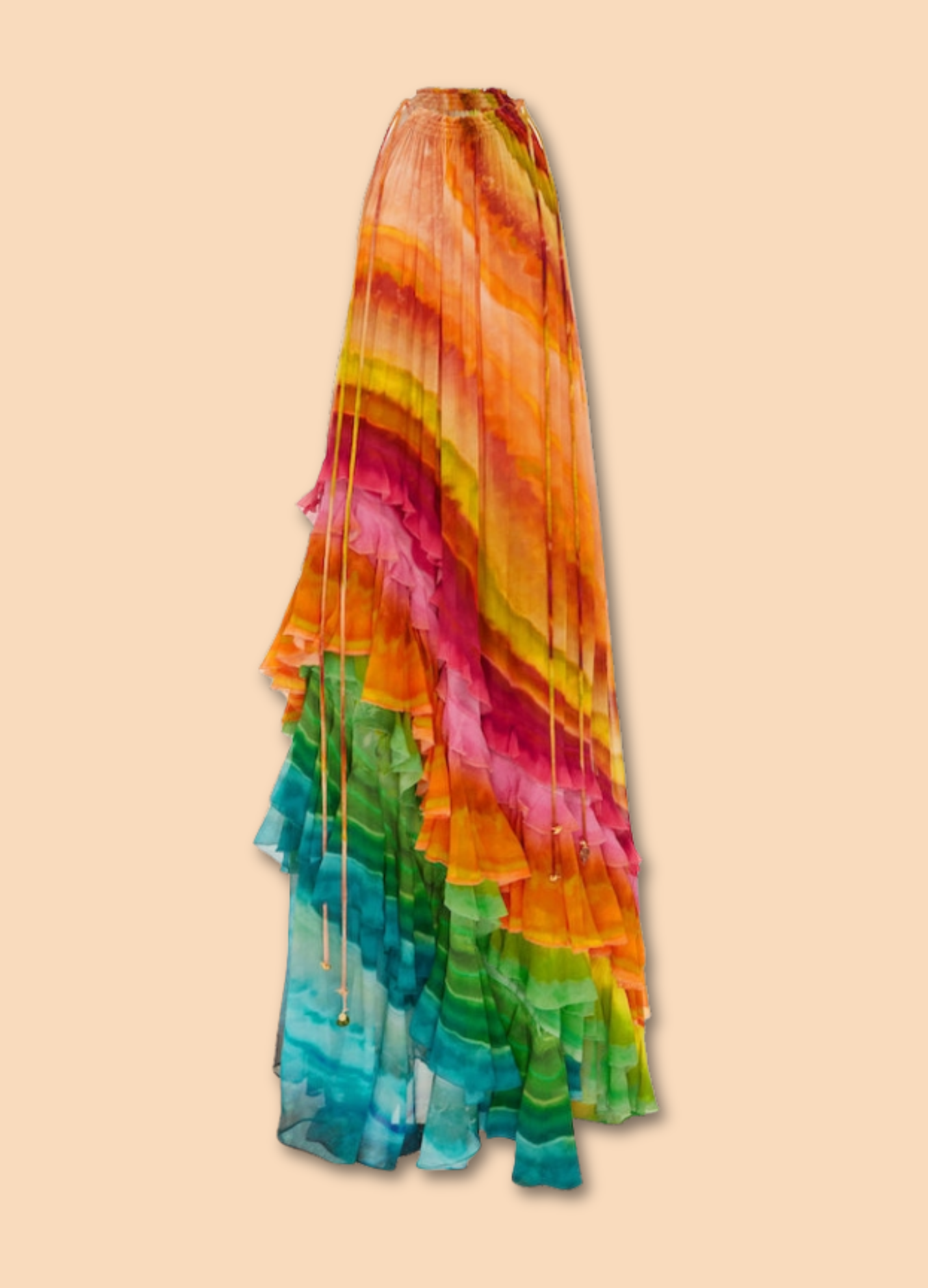 Airis Ruffled Maxi Dress