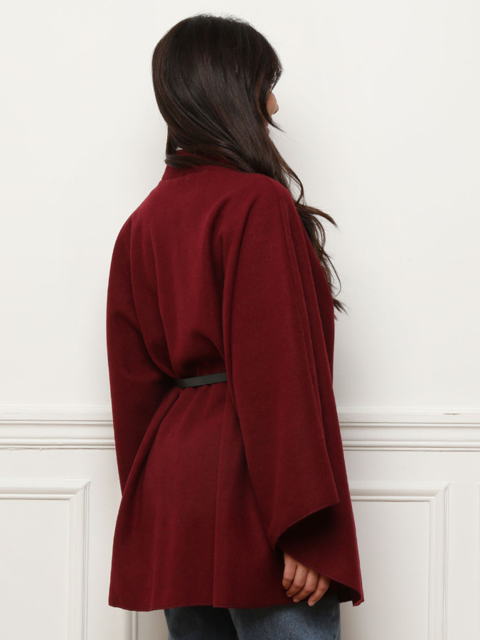 Belted Mid-Length Cape