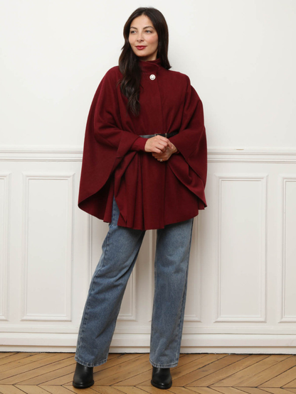 Belted Mid-Length Cape