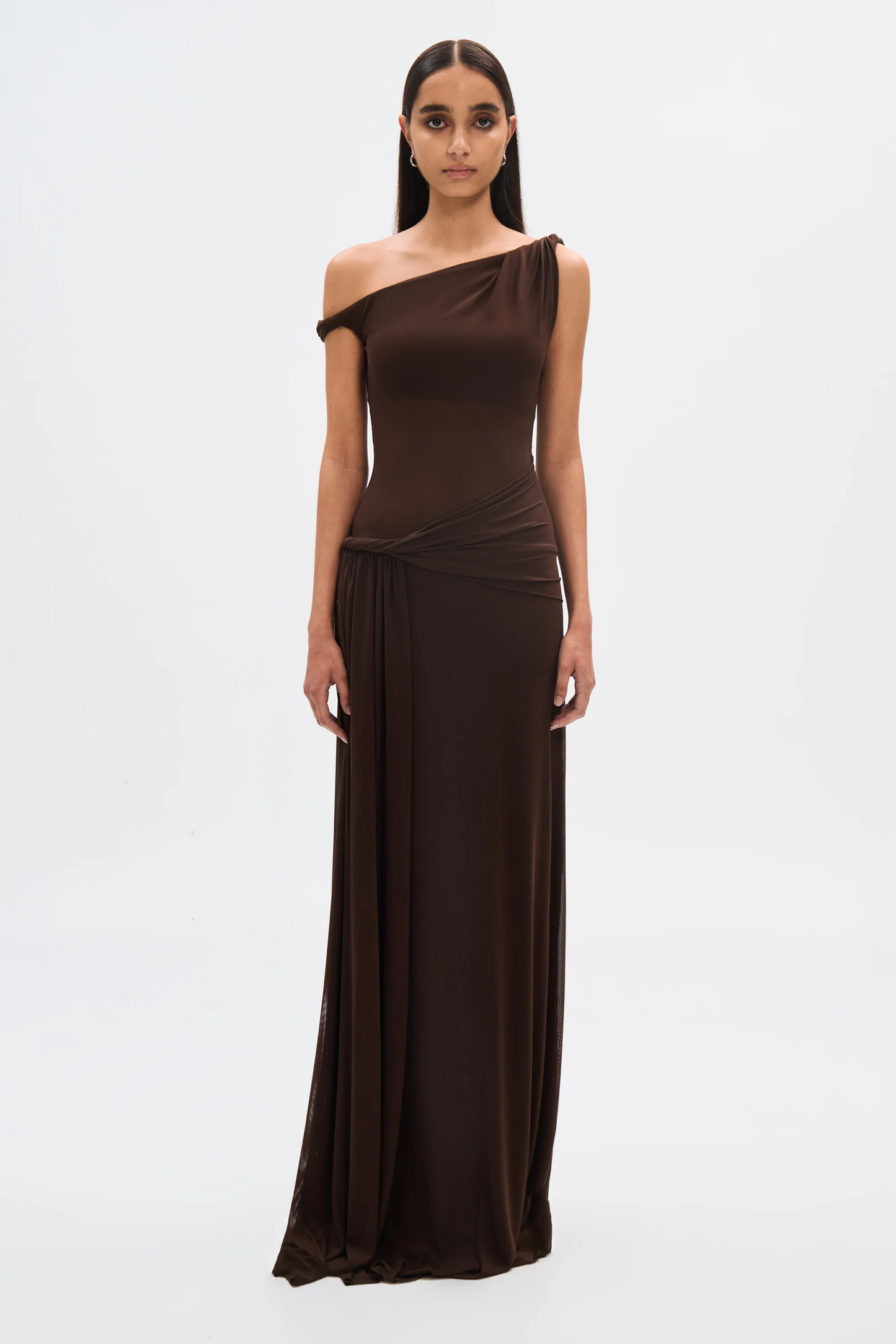 The Silva Mesh Maxi Dress