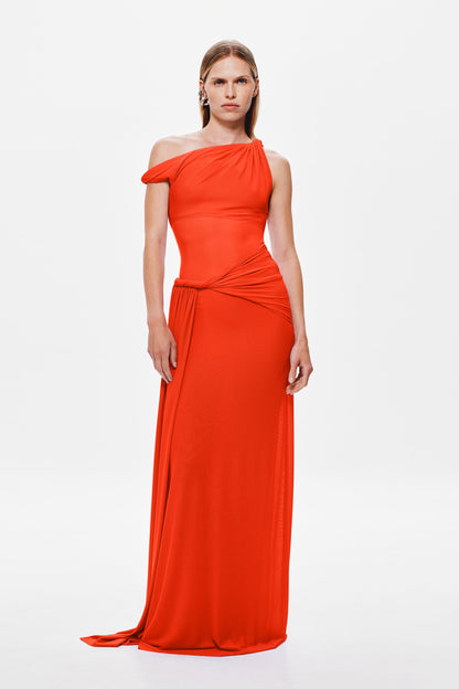 The Silva Mesh Maxi Dress