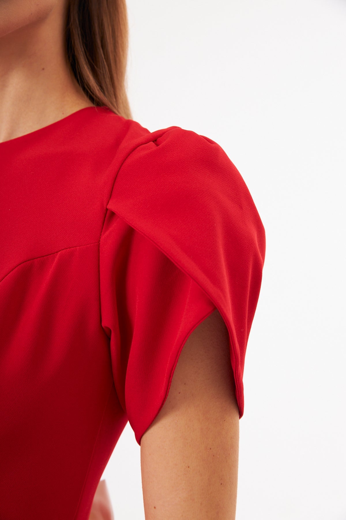 Linda Cutout Bow Tie Mini Dress