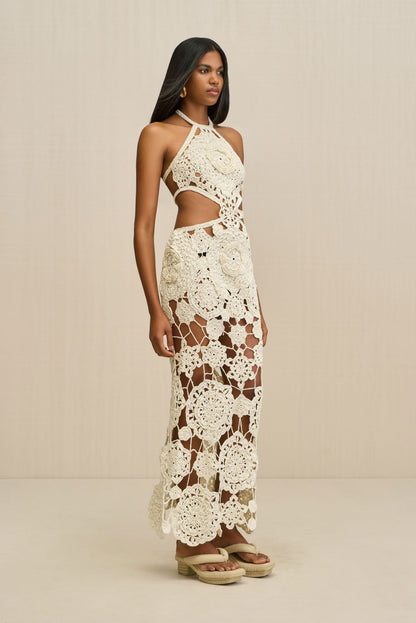 Accalia Crochet Gown
