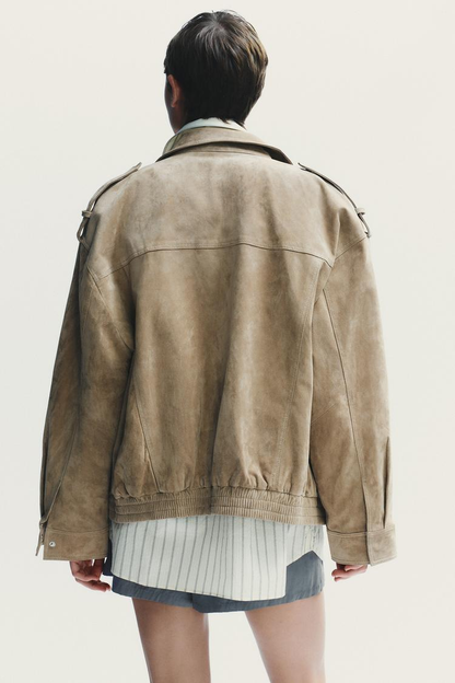 Suede Leather Jacket