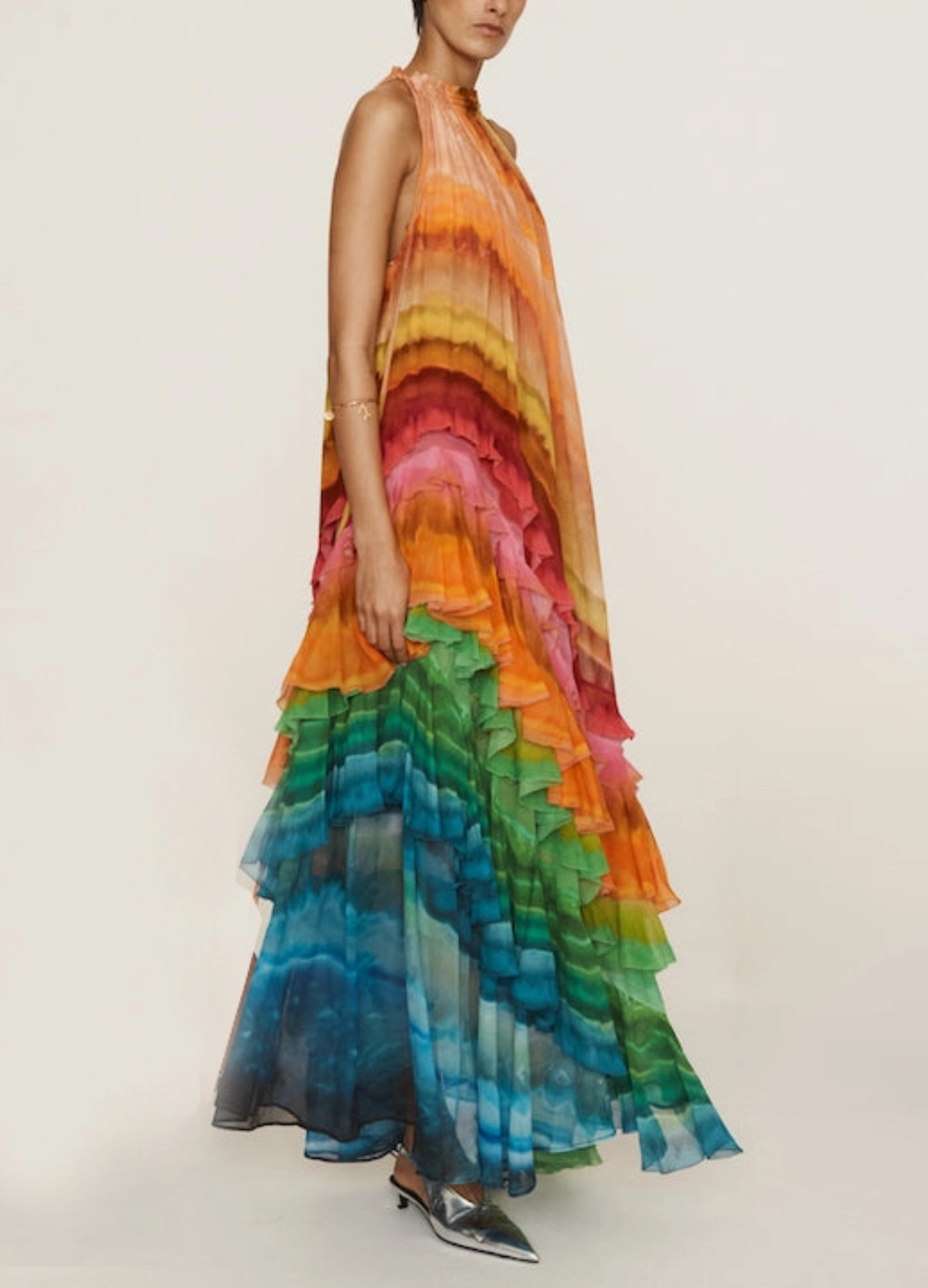 Airis Ruffled Maxi Dress