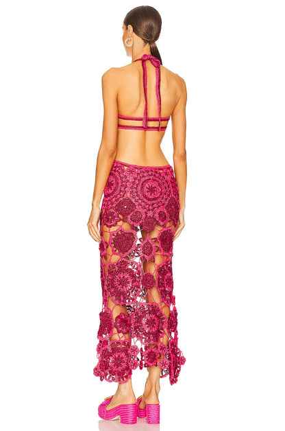 Accalia Crochet Gown