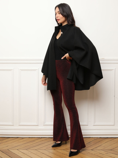 Belted Mid-Length Cape
