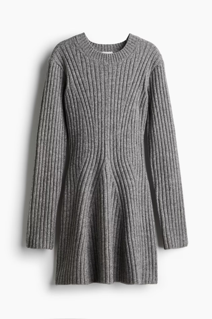Olivia - Ribbed knit dress