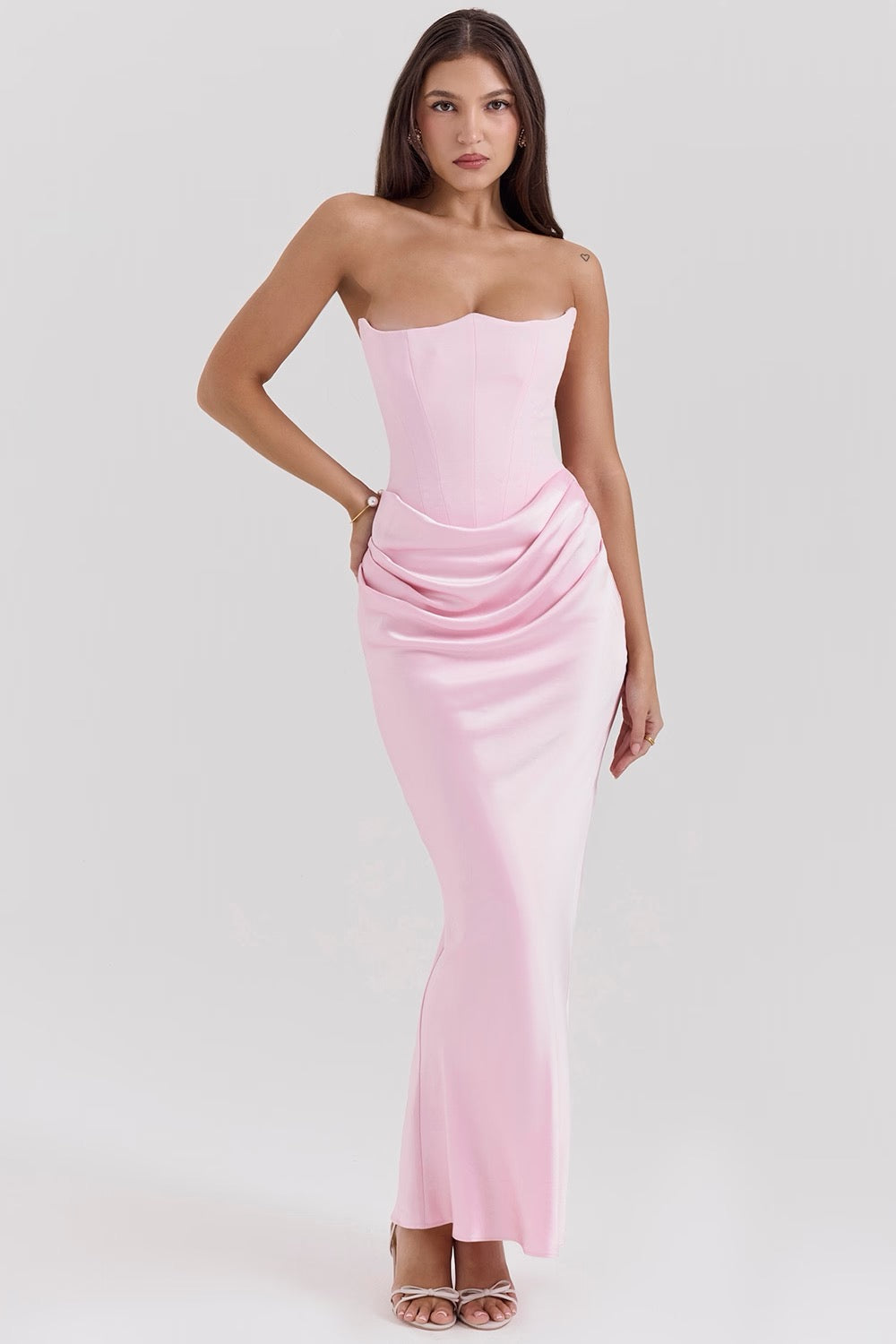 Tessa Strapless Maxi Dress