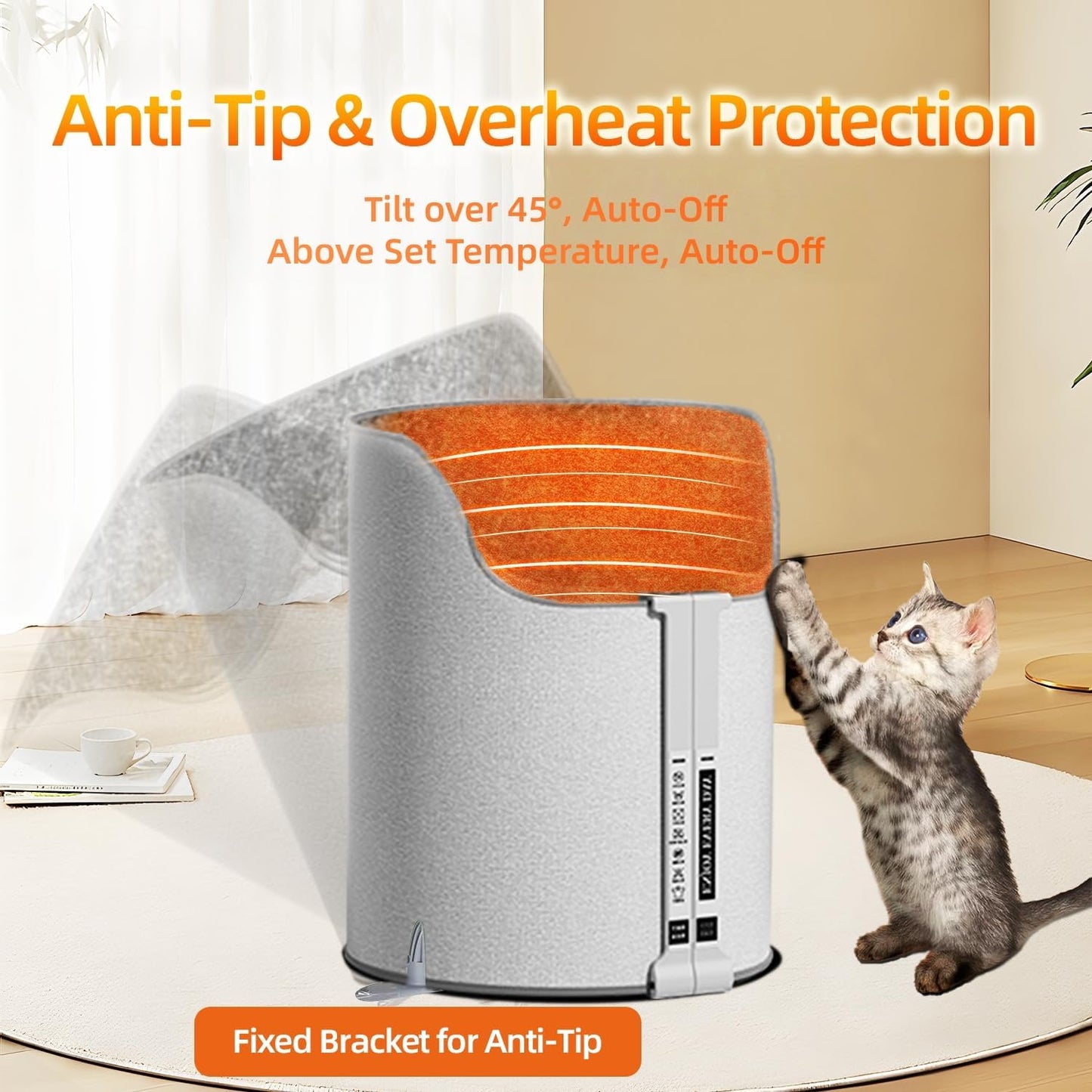 Under Desk Heater for Office & Home