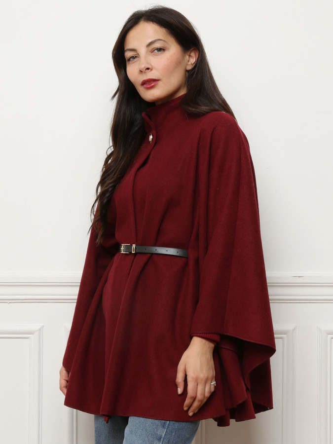 Belted Mid-Length Cape