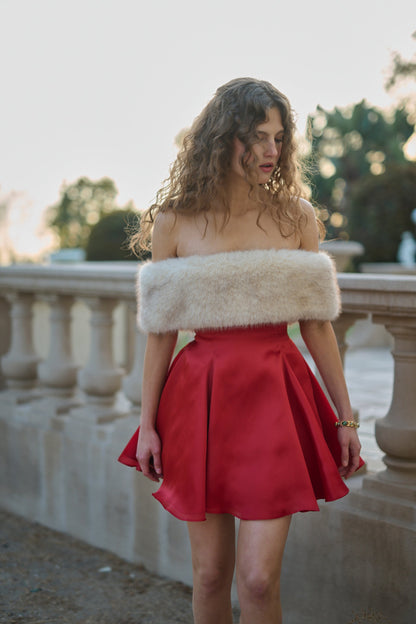The Red Ice Rink Dress