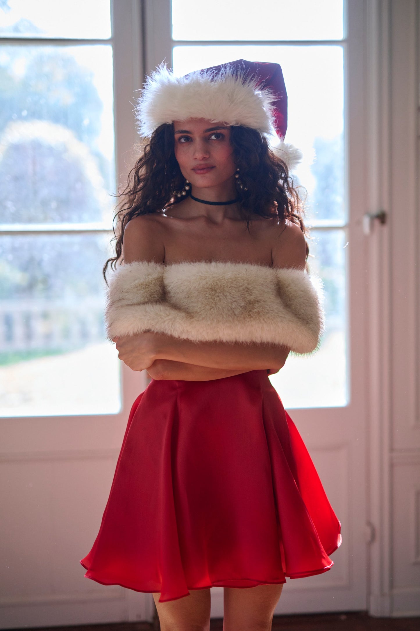 The Red Ice Rink Dress