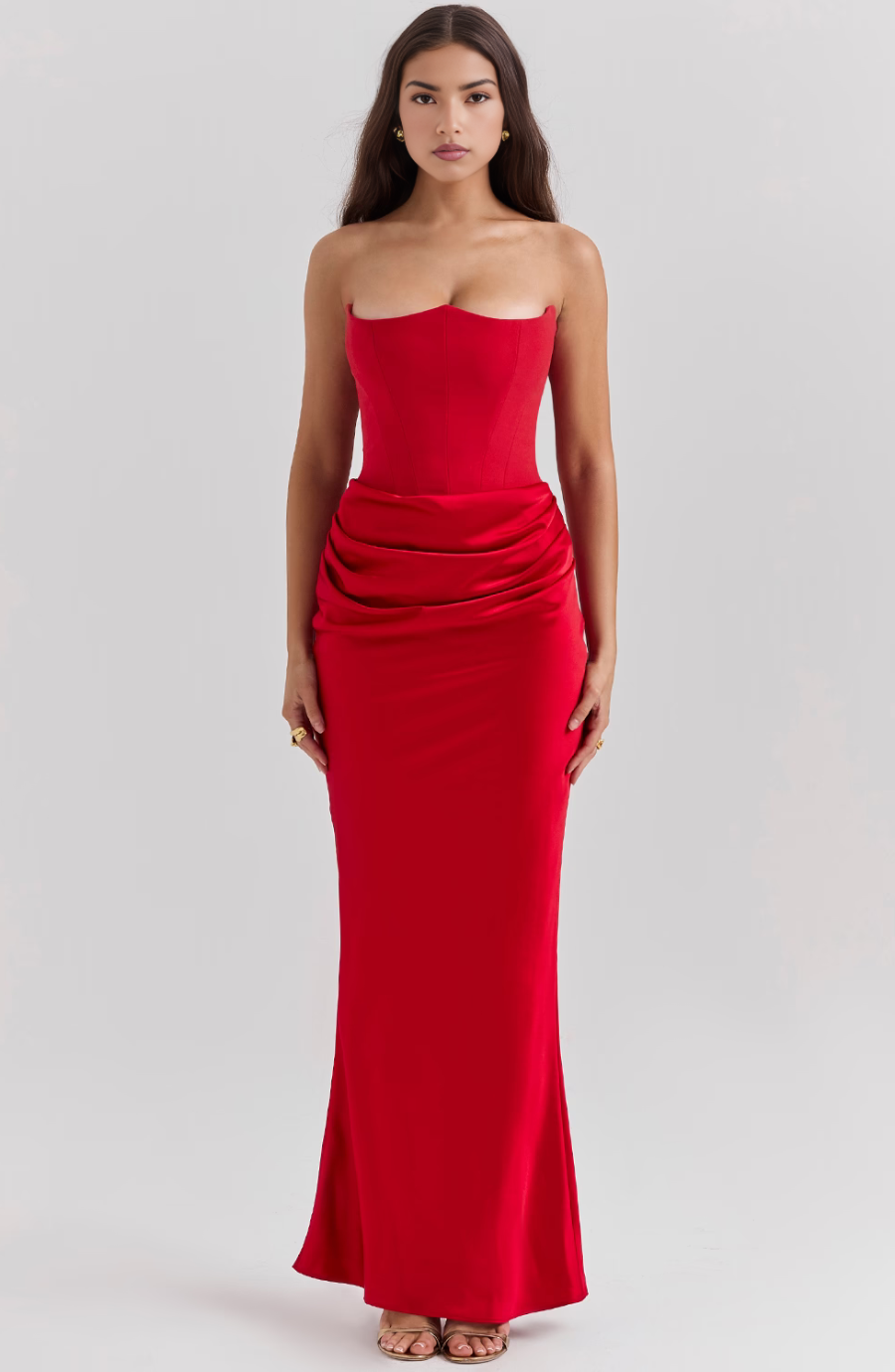 Tessa Strapless Maxi Dress