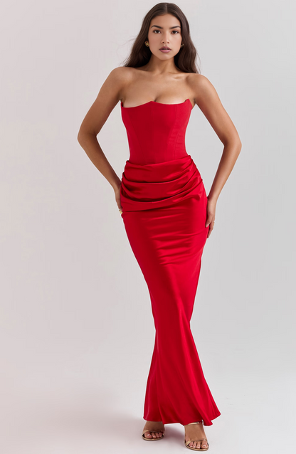 Tessa Strapless Maxi Dress
