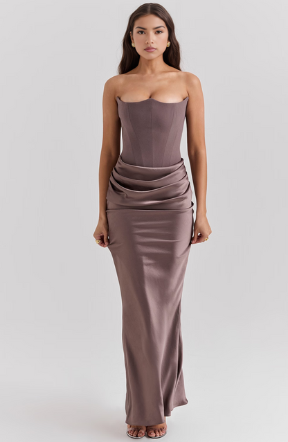 Tessa Strapless Maxi Dress