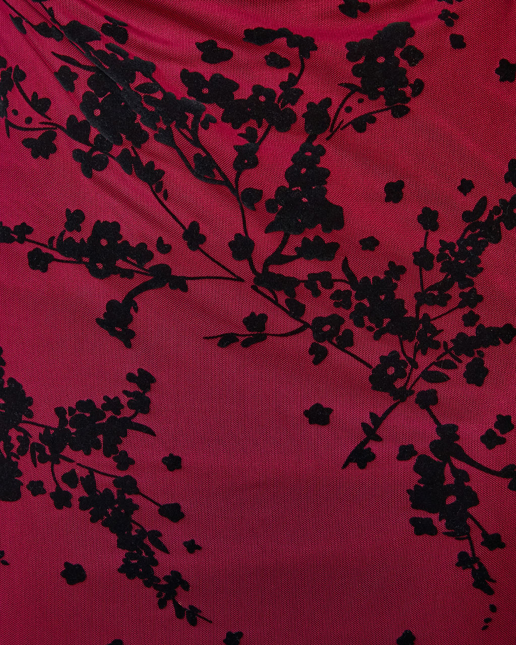 Red Floral % Ellie Floral Midi Dress-6