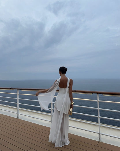 Valerie Asymmetrical Maxi Dress