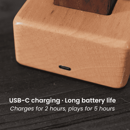 Sienna Saphir® Handcrafted Wooden Manta Ray Automated