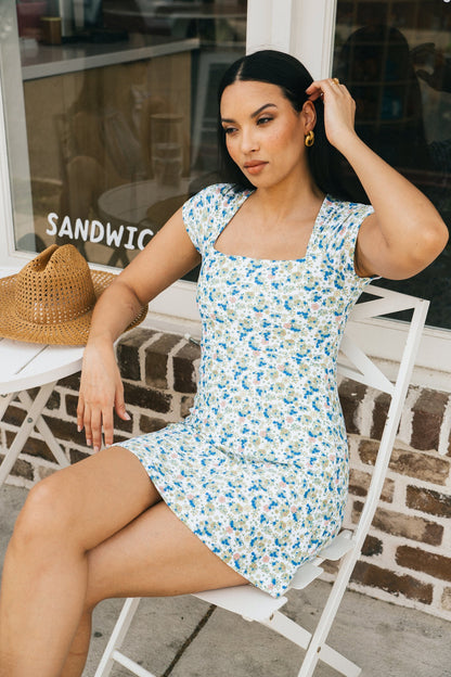 The Selena Dress - Sunshine Flora