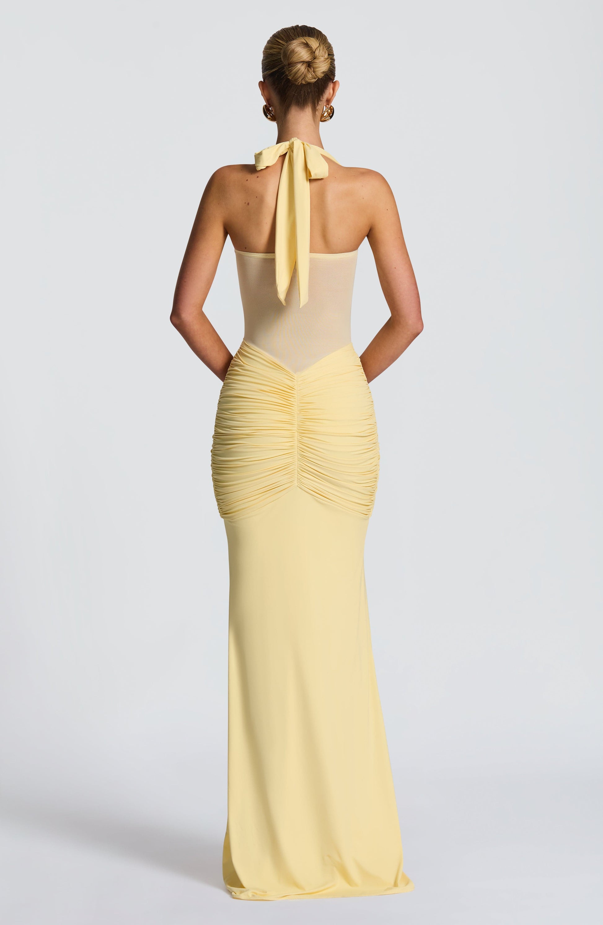 Vixen Maxi Dress - Lemon Dress Babyboo Fashion Premium Exclusive Design